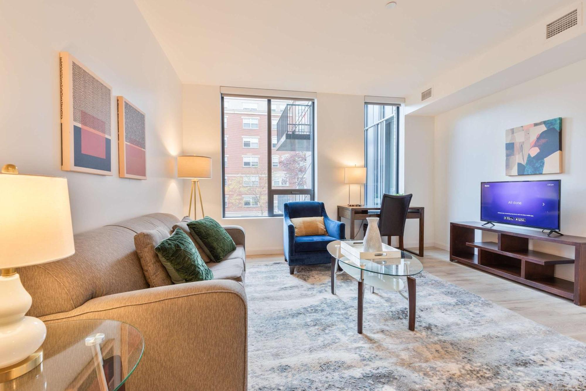 Apartamento Luxury With Kitchen & Gym Boston