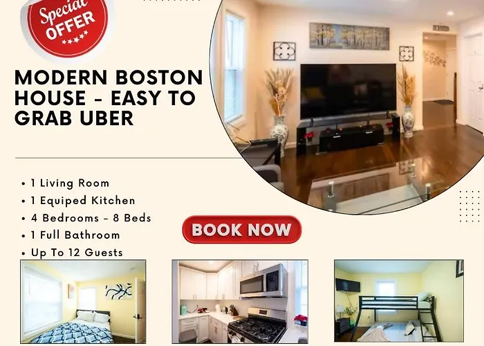 30-1 4Br Boston - Comfortable Apt Near Mbta
