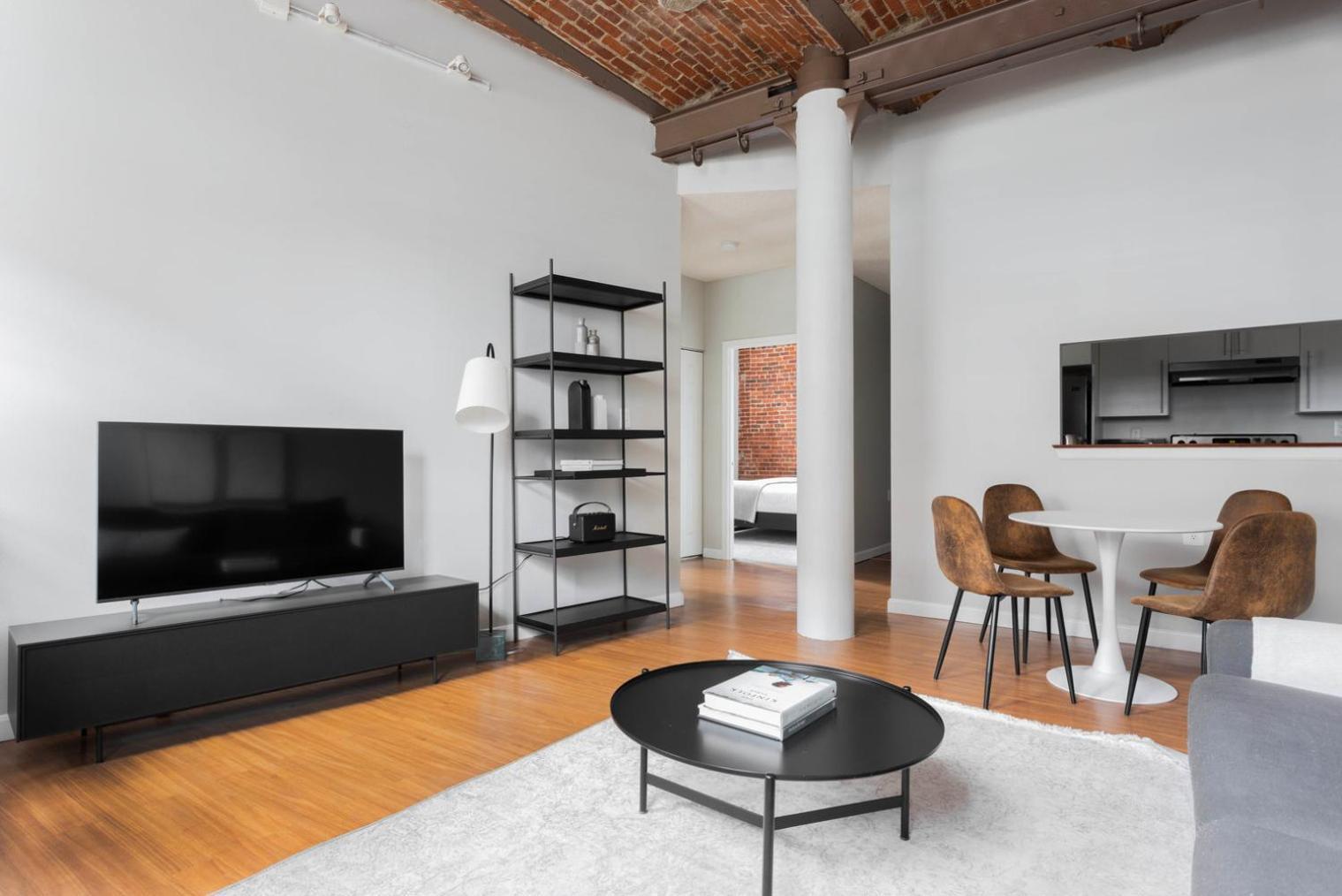 Apartamento Blueground Dorchester Lower Mills Gym Laundry Bos-1041 *