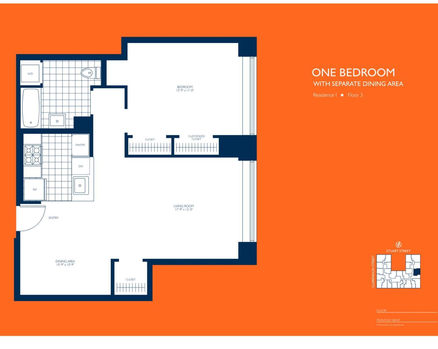 Blueground Longwood Shared Wd Nr Bars Food Bos-1071 Apartment Boston