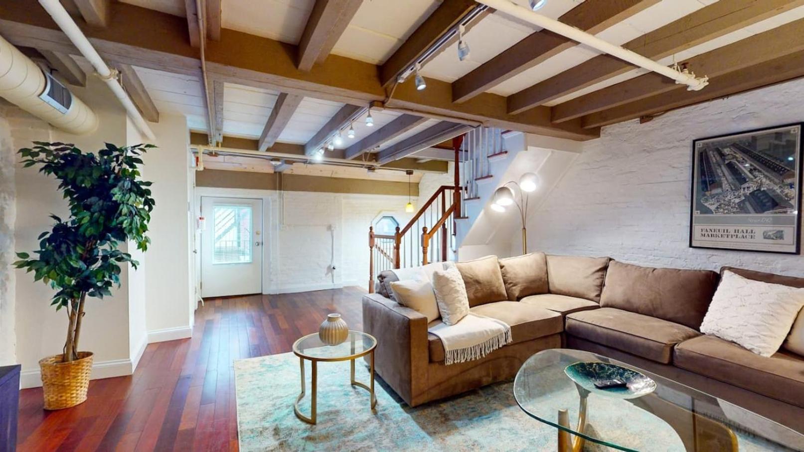 Tri-level, Skylighted, Faneuil Hallquincy Market Apartment *