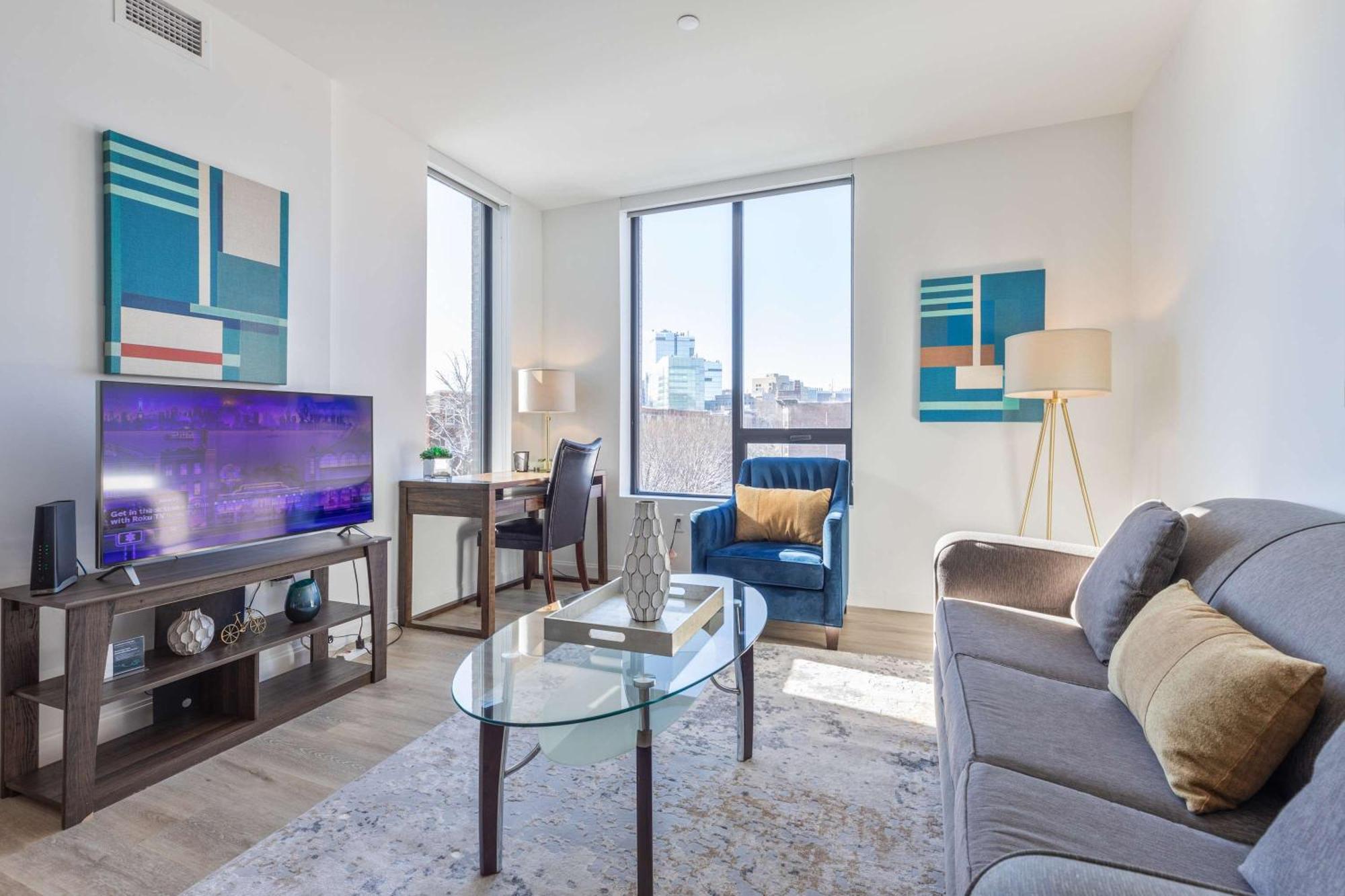 Apartamento Luxury With Kitchen And Gym Boston
