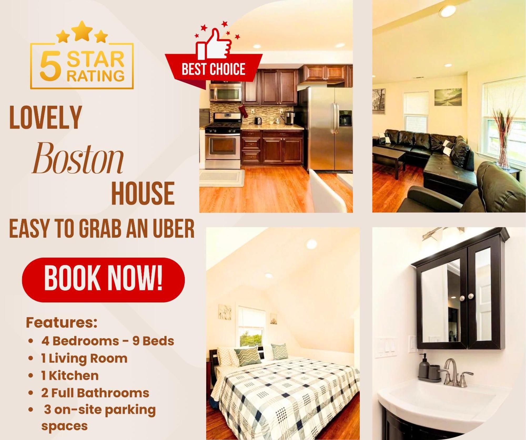 988 - 4Br Boston - Cozy Getaway Near Boston Common