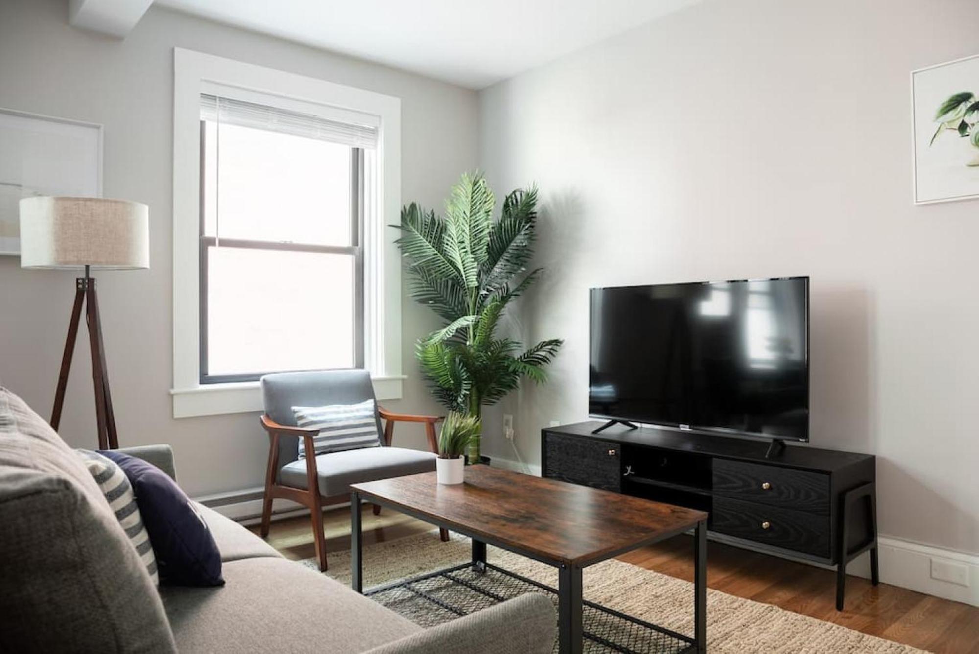 Apartamento Airy 1br Walkable To Everywhere In Boston