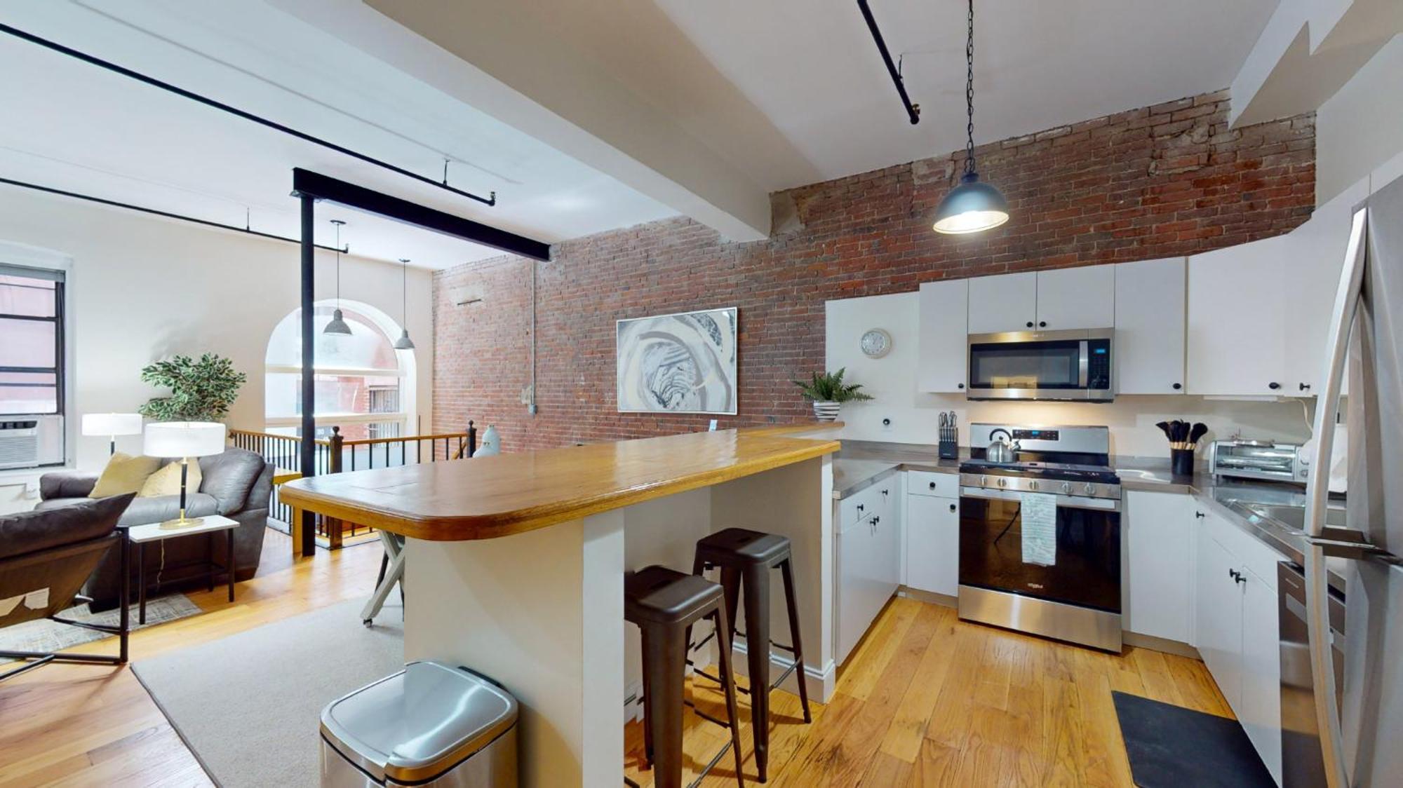 Expansive Back Bay Two-level Loft, 2b2b *