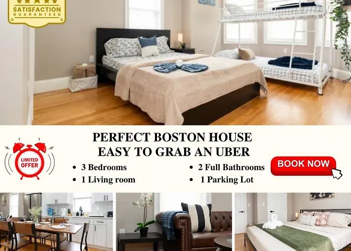 558-1 3Br Boston - Modern Nest Near Franklin Park
