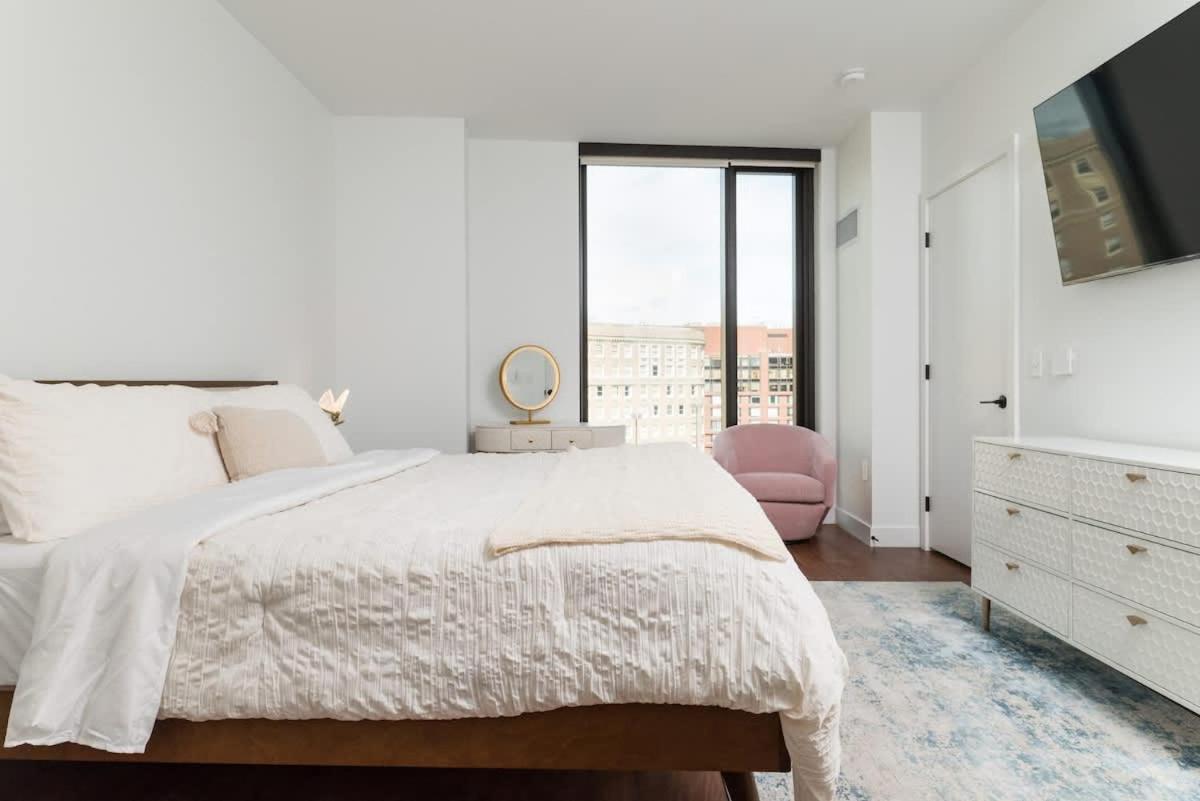 Apartamento Back-bay 2br W Roof Gym Parking