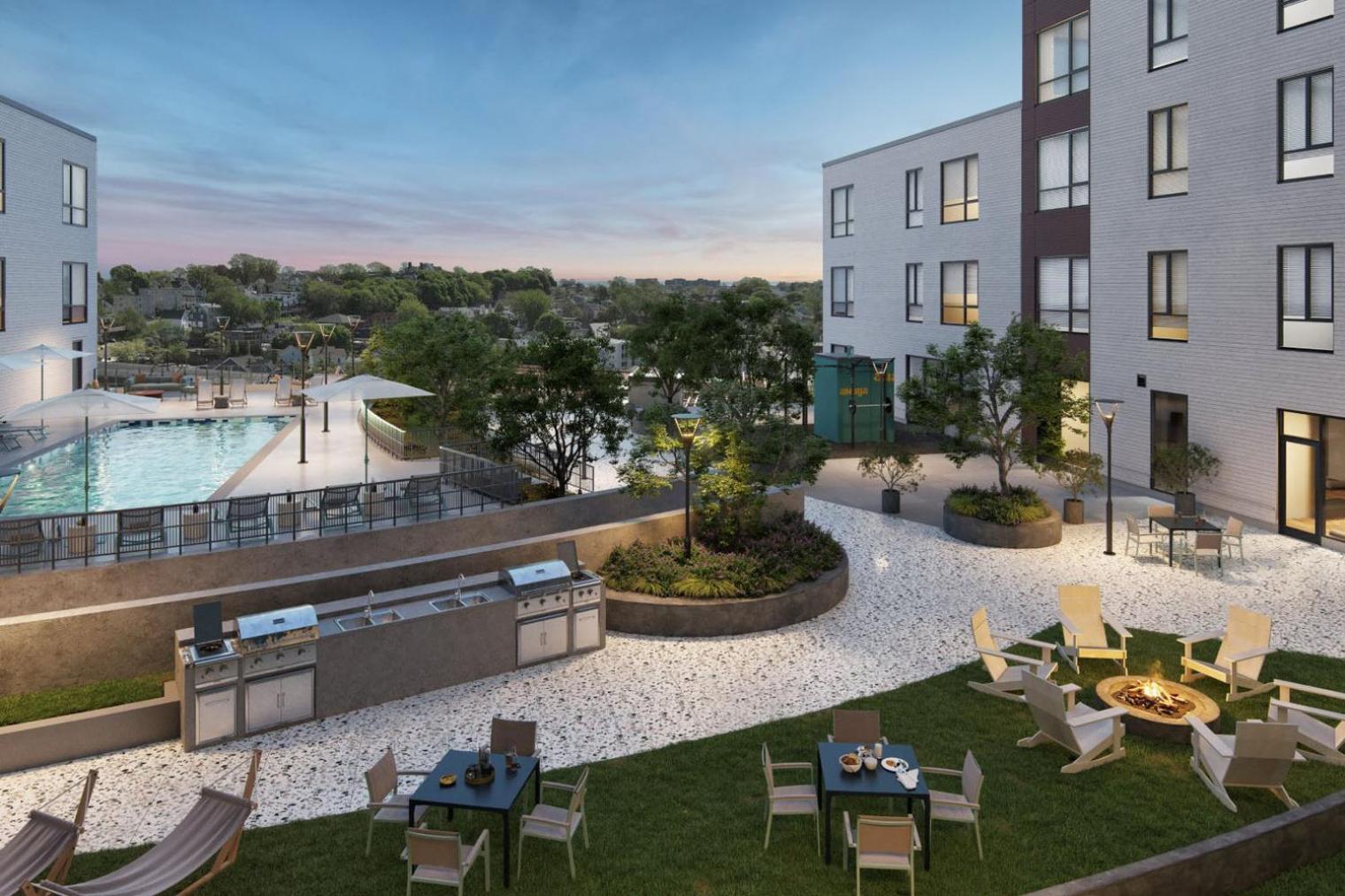 Blueground Revere Gym Ev Charging Pool Wd Bos-1089 Apartment