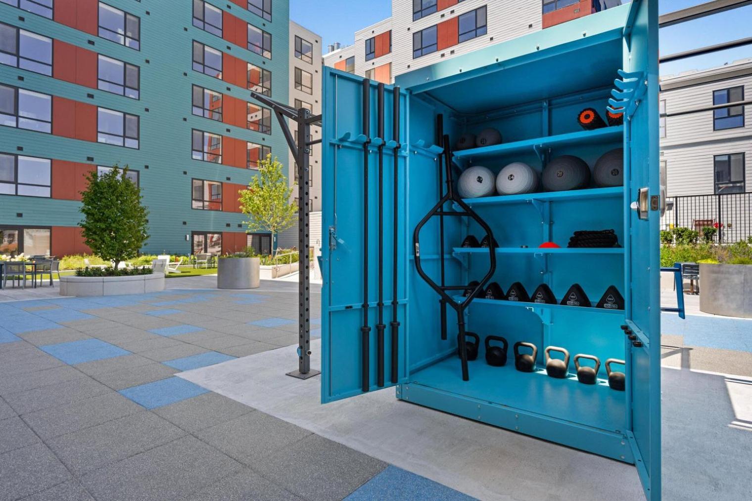 Apartment Blueground Revere Gym Ev Charging Pool Wd Bos-1089 Boston