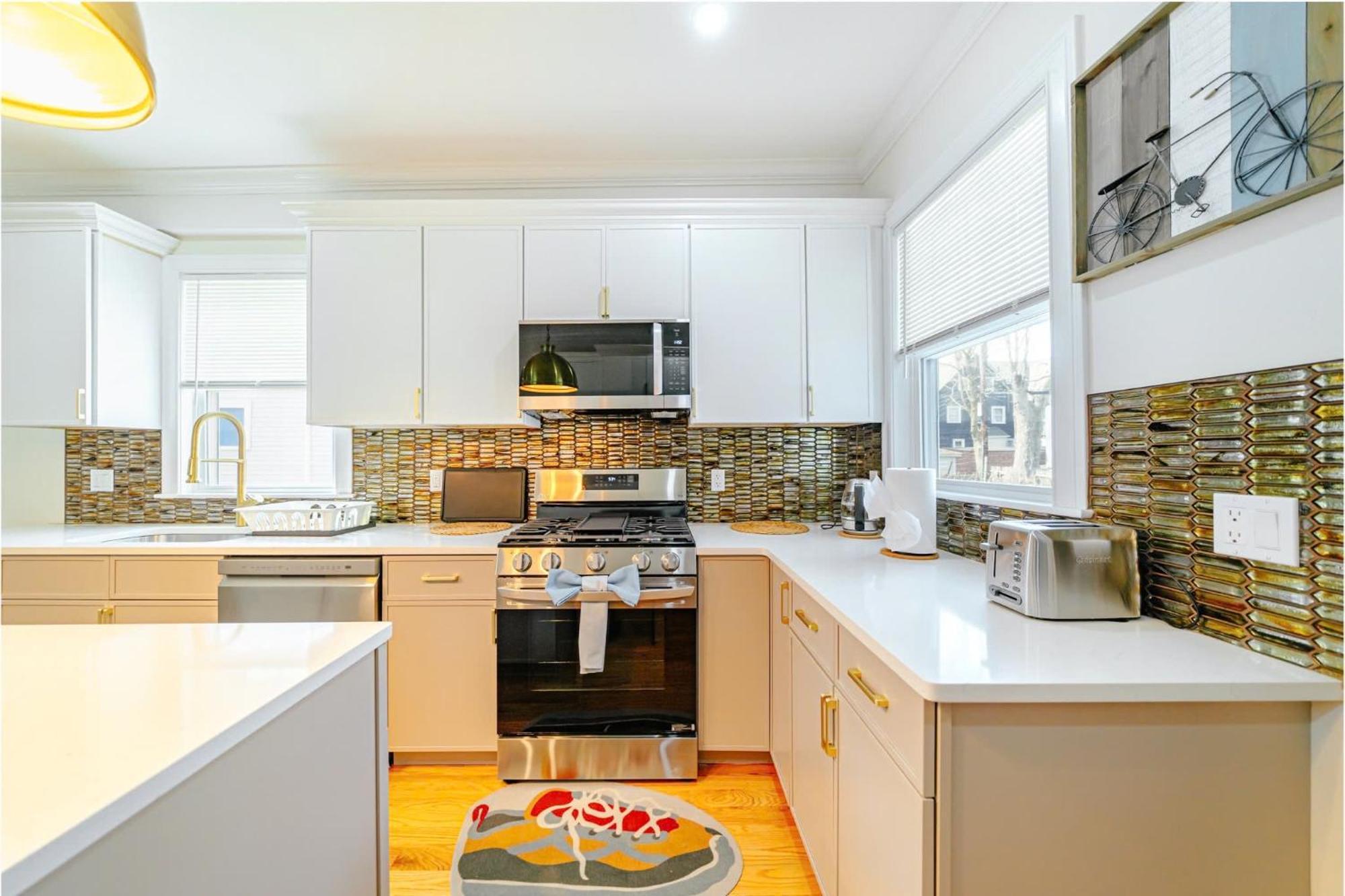 82 - 3Br Boston - Stylish Stay Near Mbta Apartment